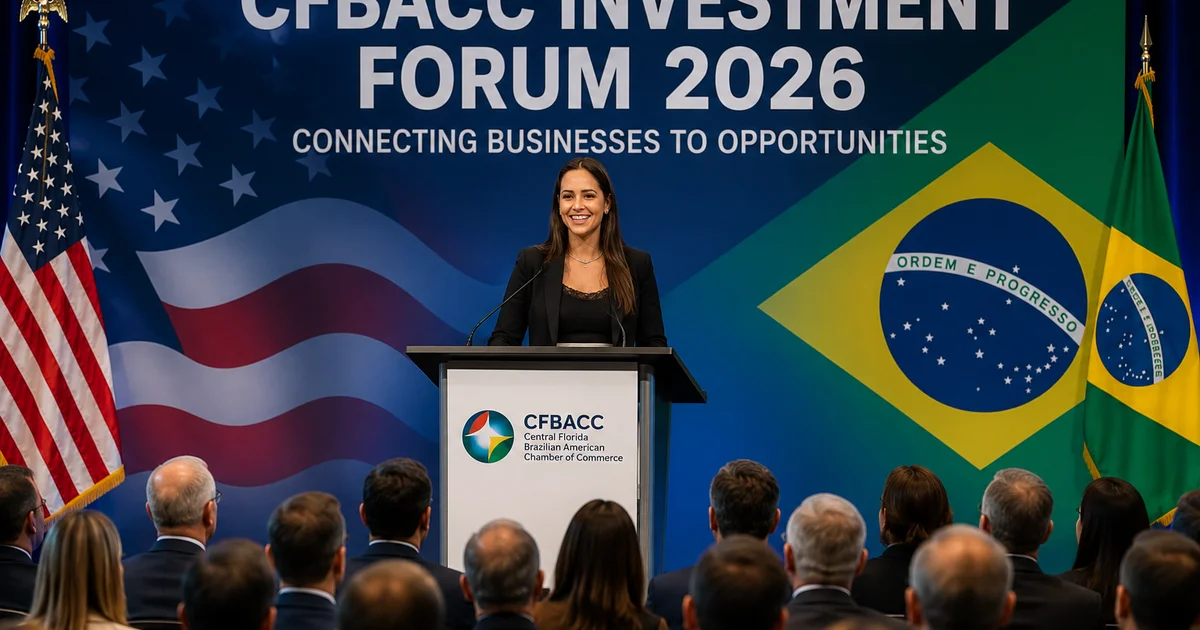 CFBACC Investment Forum 2026 reúne empresas em Orlando para discutir entrada no mercado americano