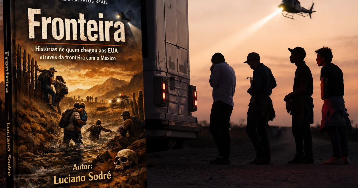 Alerta: Livro “Fronteira” reúne relatos sobre imigração irregular e expõe riscos da travessia pela fronteira dos EUA