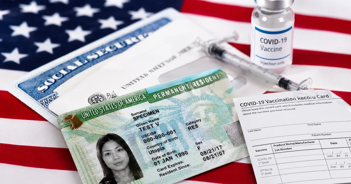Vacinas continuam obrigatórias no exame médico do Green Card; Covid-19 ficou fora da exigência